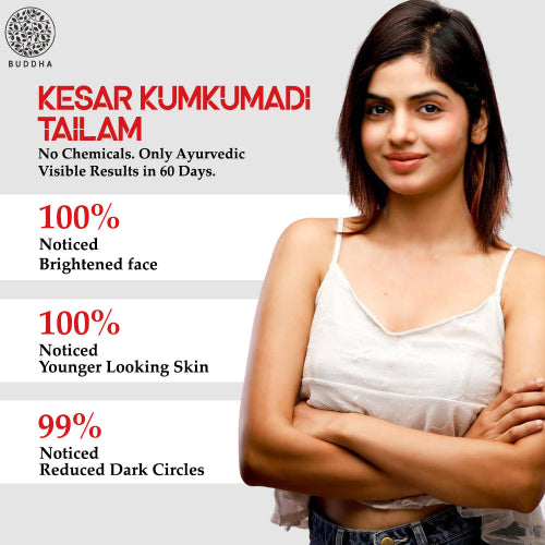 Buddha Natural Kesar Kumkumadi Tailam Customer review