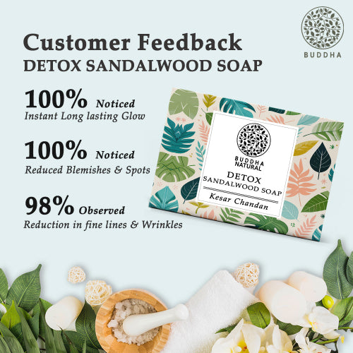 Buddha Natural Detox Sandalwood Soap Customers Feedback