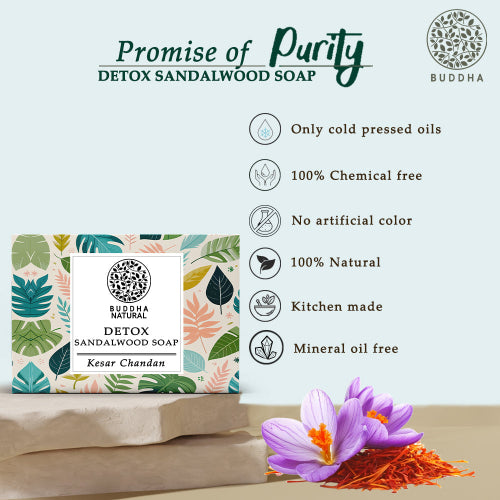Buddha Natural Detox Sandalwood Soap Promise Of Purity