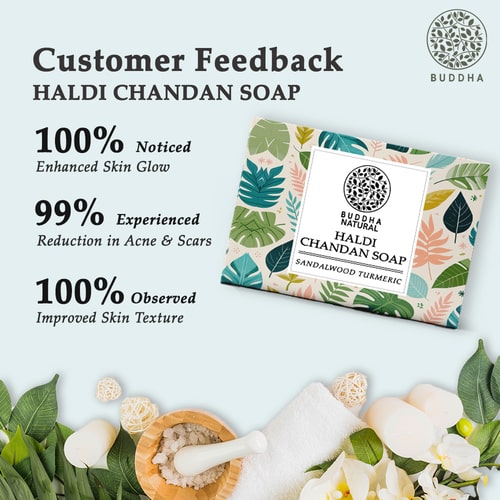 100% Natural Soap for Haldi Chandan soap