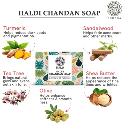 ingredients of haldi chandan soap