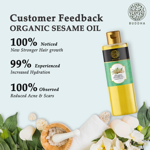 Buddha Natural Customer feedback for Sesame oil