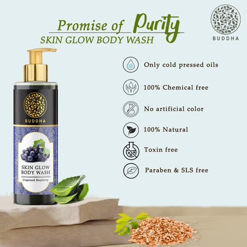 Buddha Natural Skin Glow Body Wash  - promise of purity
