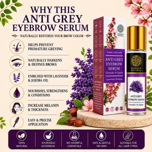 Why Buddha Natural Anti Grey Eyebrow Serum 