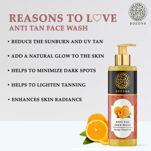 Buddha Natural Tan Face Wash - reason to love