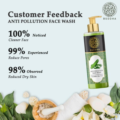 buddha natural anti polution face wash customer feedback