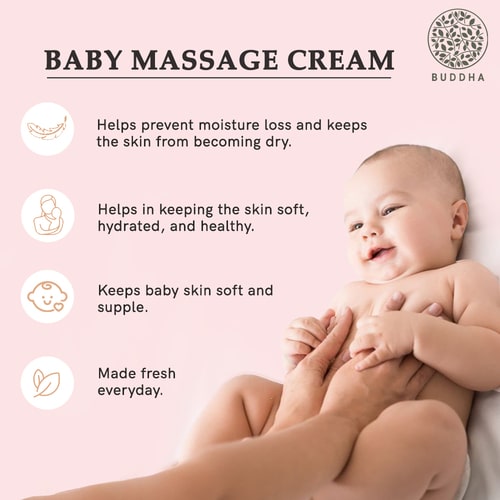 Buddha Natural Baby Massage Cream - benefits