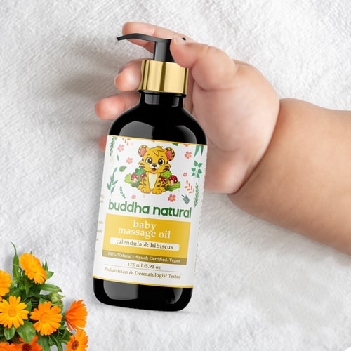 Buddha Natural Baby Massage Oil