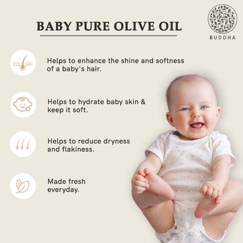 Buddha Natural Baby Pure Olive Oil - benefits