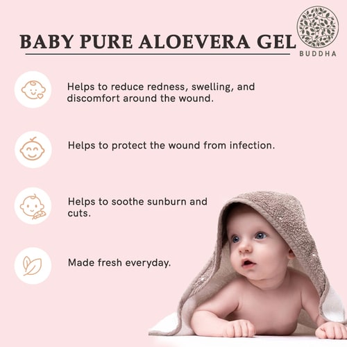 Buddha Natural Baby Pure Aloe Vera Gel - benefits