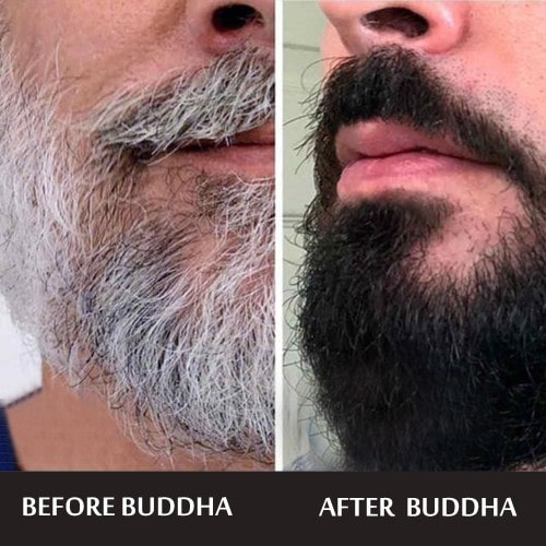 Buddha Natural Anti Grey Beard Hair Serum - customer reviews