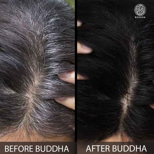 Buddha Natural Black Hair Color Powder  - customer reviews
