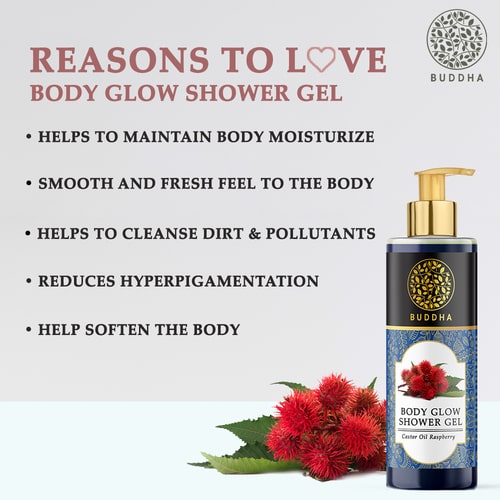 Buddha Natural body glow shower Gel - reason to love