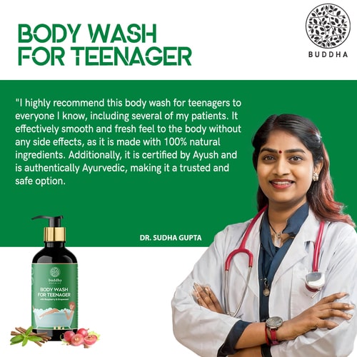 recommended by doctors for best shower gel for teenagers