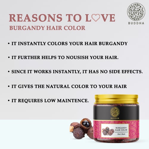 reason to love Buddha Natural Burgundy Hair Color