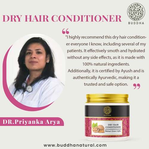 Buddha Natural Dry Hair Conditioner - recommended by Dr. Priyanka Arya