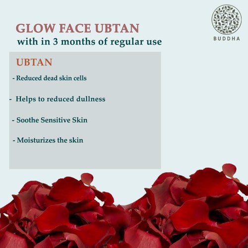 Buddha Natural Face Glow Ubtan - why use 3 months 