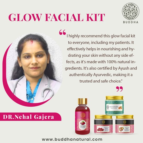Buddha natural Home Mini Facial Kit - recommeded by doctors 