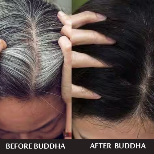 Buddha Natural Grey Hair Conditioner  -customer reviews - best conditioner for white hair - best deep conditioner for grey hair - best hair conditioner for gray hair