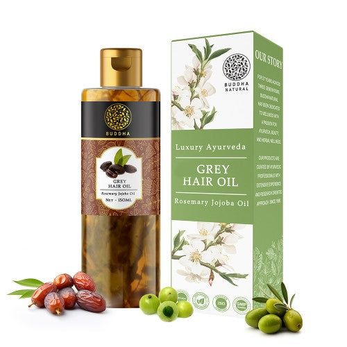 Buddha Natural Anti Grey Hairt OIl - anti gray hair oil