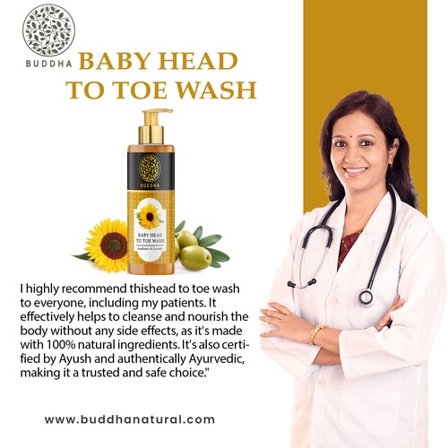 Buddha Natural Baby Head-to-Toe Wash  - recommended by doctors