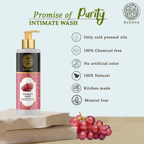 Buddha Natural Intimate Wash - promise of purity
