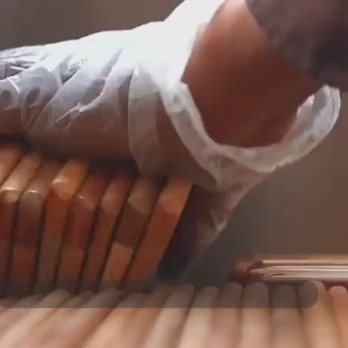 Video Of Buddha Natural Baby Comb with Handle