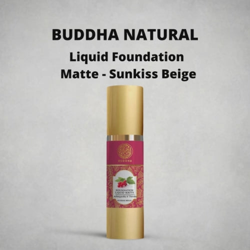 Video Of Buddha Natural Liquid Foundation Matte Sunkiss Beige