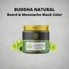 Buddha Natural Beard & Moustache Black Color Video - black color beard - best herbal black hair colour for beard