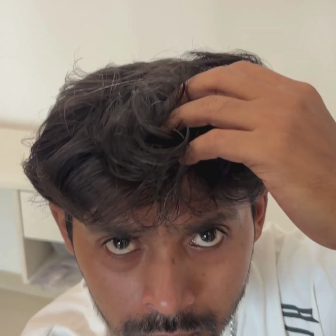 Buddha Natural - Anti Grey Beard Serum And Grey Hair Oil Combo