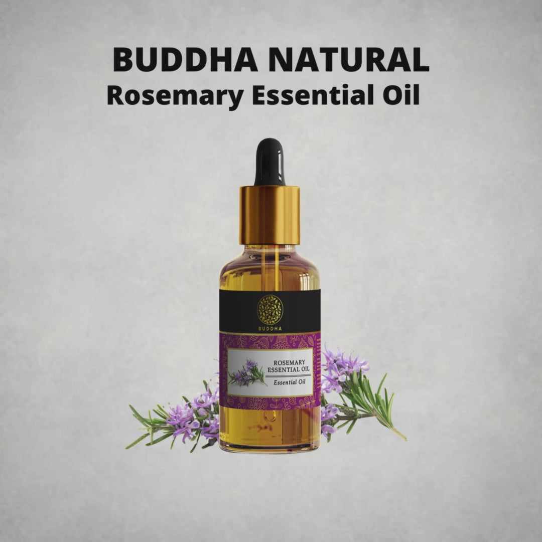 BUDDHA NATURAL Rosemary Essential Oil Video