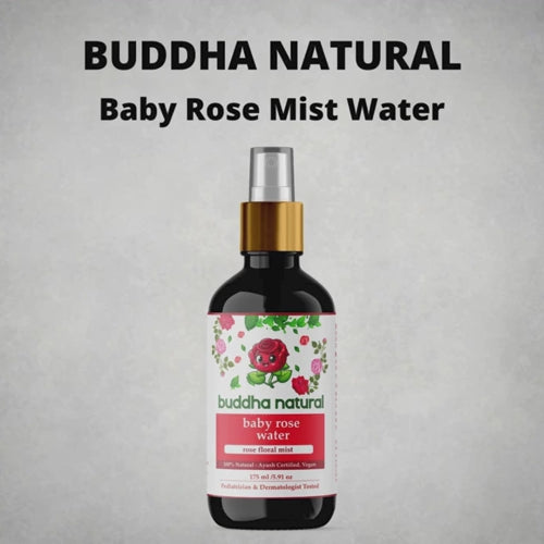 Video Of Buddha Natural Baby Rose Mist Water