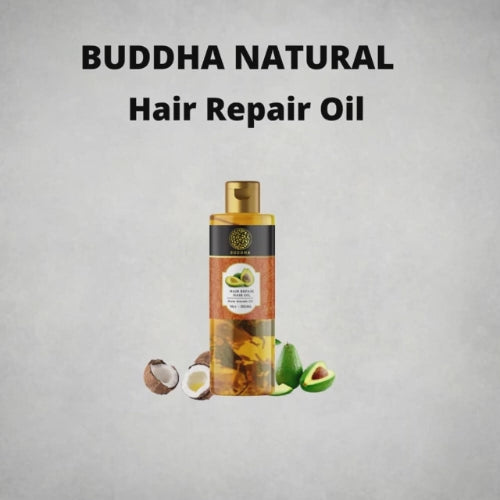 Video Of Buddha Natural Hair Repair Treatment Oil