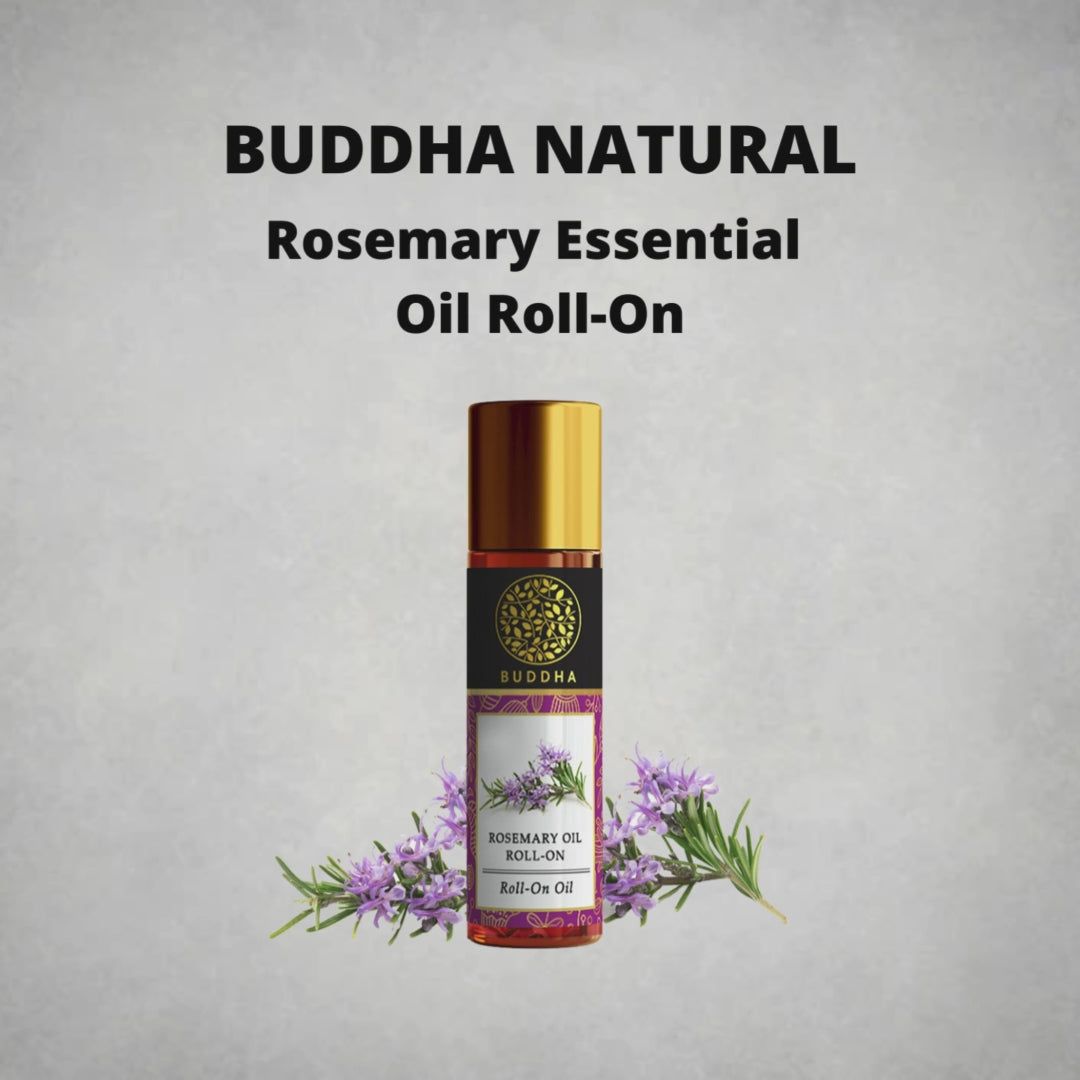 BUDDHA NATURAL Rosemary Essential Oil Roll-On Video