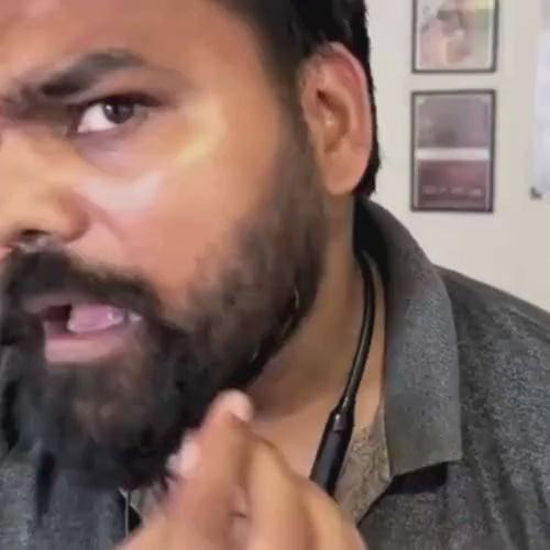 Video Of Buddha Natural Anti Grey Beard Serum & Anti Grey Beard Wash Combo 
