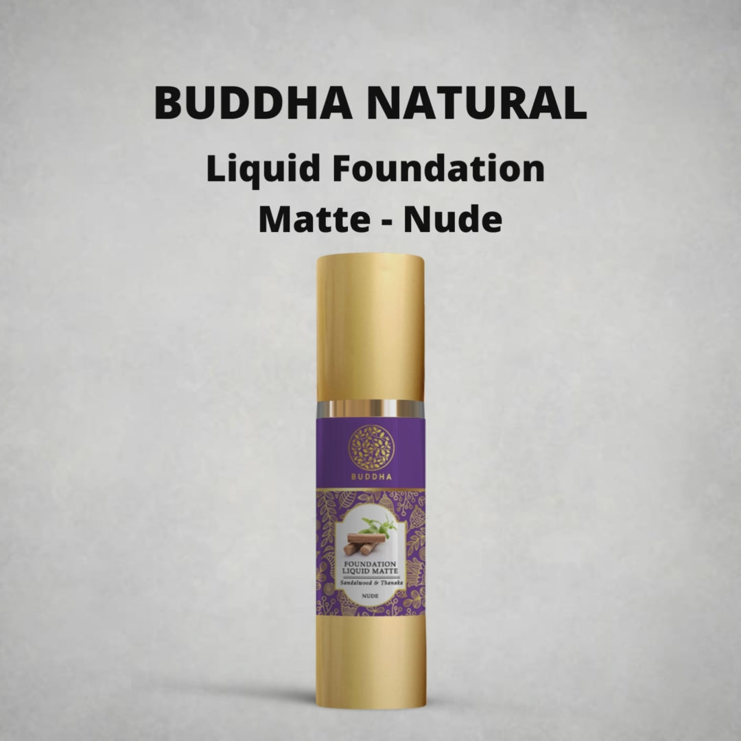 BUDDHA NATURAL Liquid Foundation  Matte - Nude