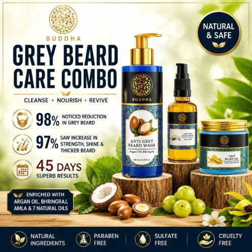Video Of Buddha Natural Anti Grey Beard Advanced Combo
