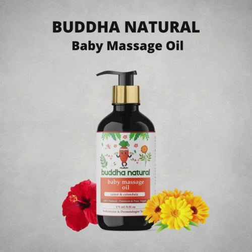 Video Of Buddha Natural Baby Massage Oil 