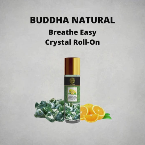 Video Of Buddha Natural Breathe Easy Moosegate Crystal Stone Infused Essential Oil Roll On