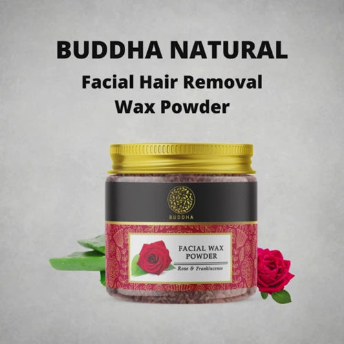 Video Of Buddha Natural Facial Hair Removal Wax Powder