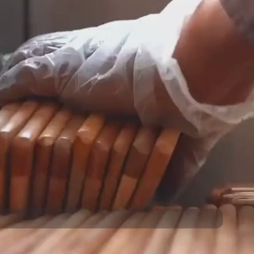 Video Of Buddha Natural Dual Tooth Kacchi Neem Wooden Comb