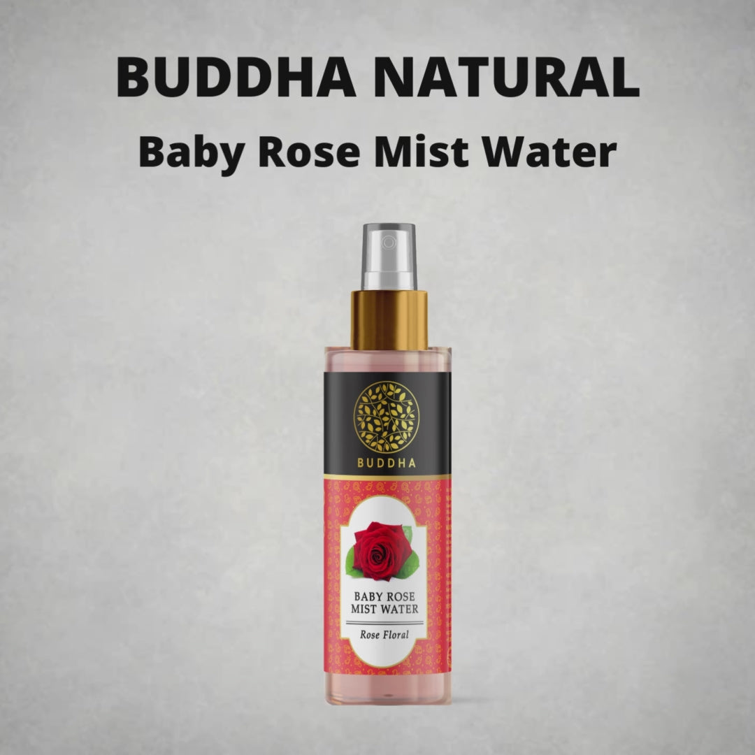 Buddha Natural Rose Mist Water Video