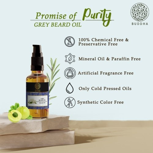 Buddha Natural Grey Beard Oil Promise of Purity