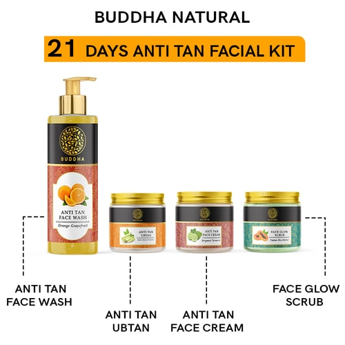 Buddha Natural 21-Day Anti-Tan Facial Kit - consist of 