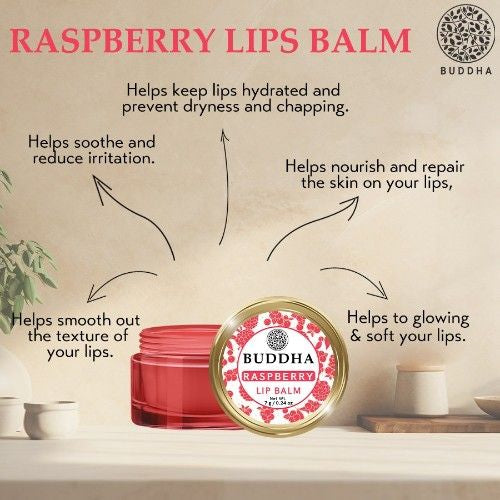 Buddha Natural Raspberry Lip Balm Benefits