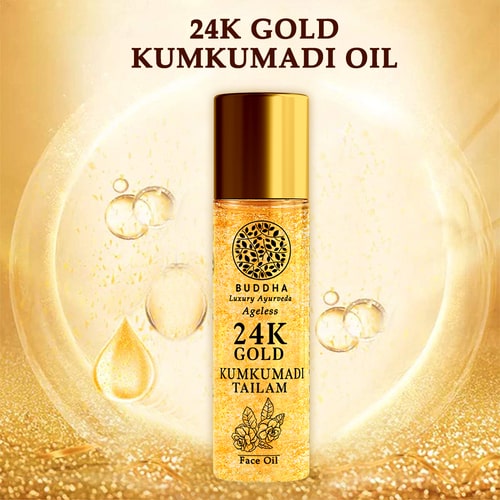 Buddha Natural 24k Gold Kumkumadi Oil
