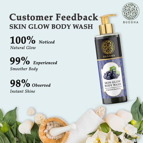 Buddha Natural Skin Glow Body Wash  - customer feedback