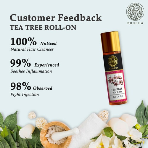Buddha Natural Tea Tree Essential Oil Roll-on - customer feedback
