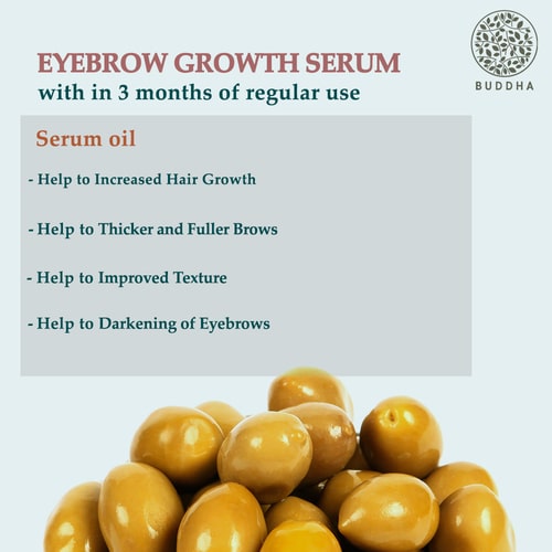 Buddha Natural Eyebrow Growth Serum Oil  - why use 3 months 