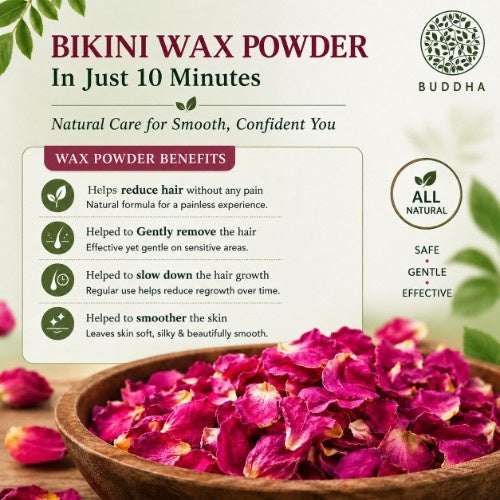 Buddha Natural Bikini Wax Powder Benefits